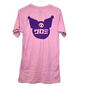 NWT Girl Skateboard Co X Sanrio Tokyo Speed Character Cotton T-shirt Pink Small